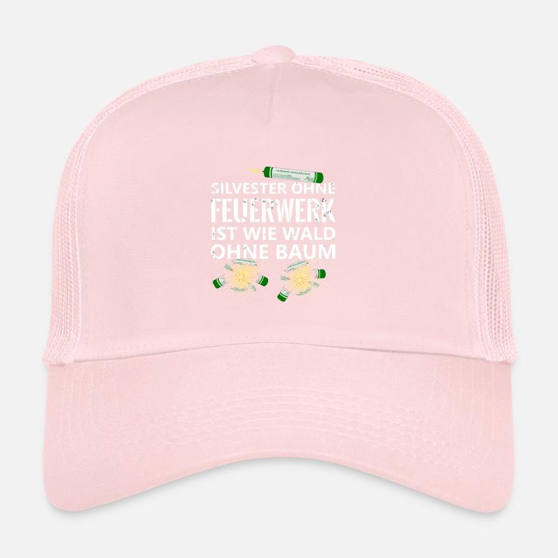 Silvester Feuerwerk Pyro Muss sein Trucker Cap