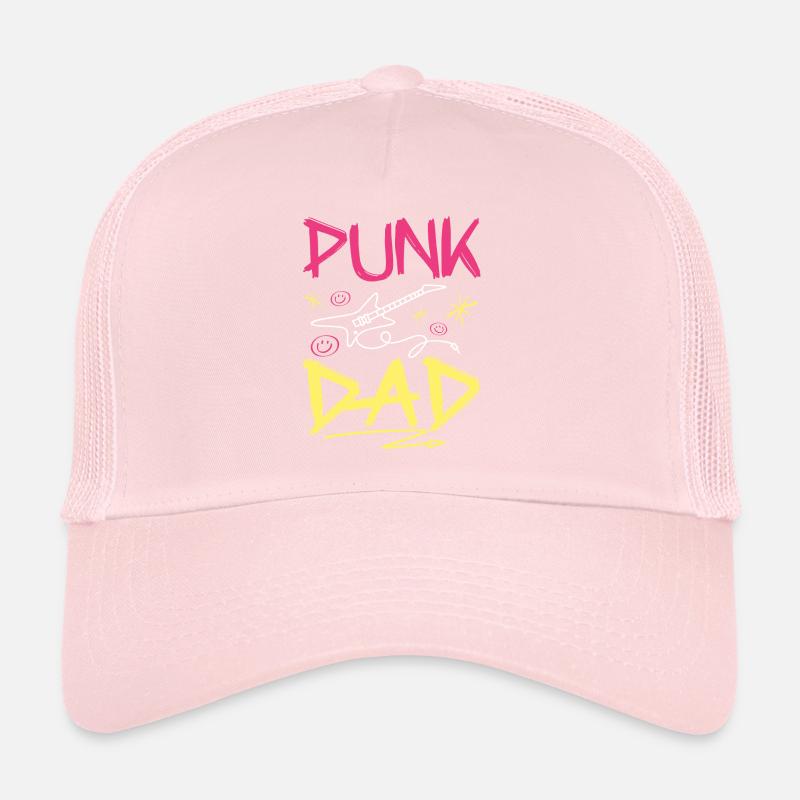 Dad Punk Rock Trucker Cap