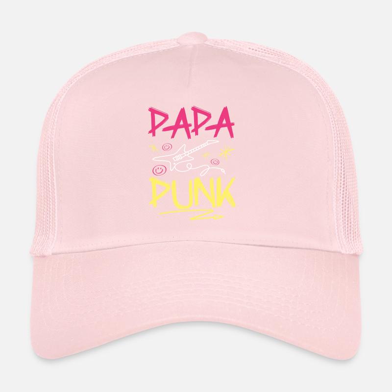 Papa Punk Rock Casquette trucker 