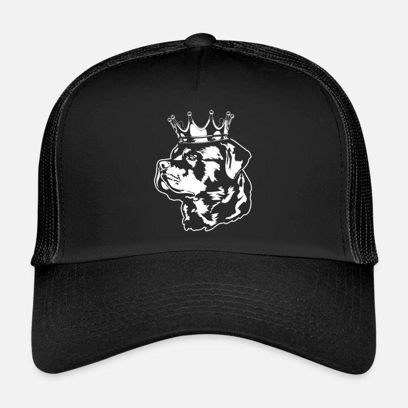 Rottweiler Krone Chiens Wilsigns Casquette trucker 