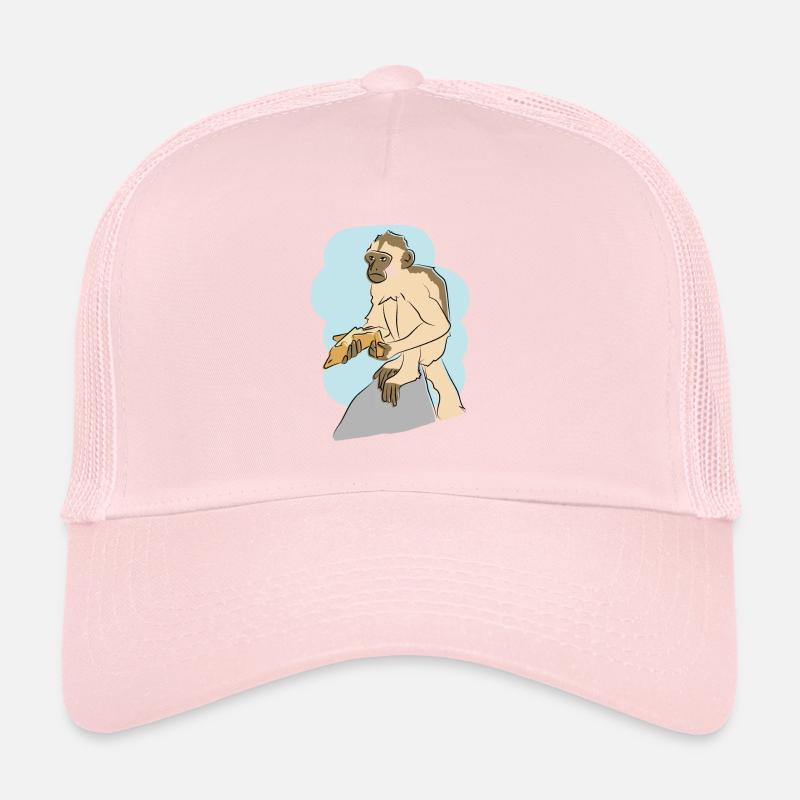 Illustrated design with monkey Trucker Cap