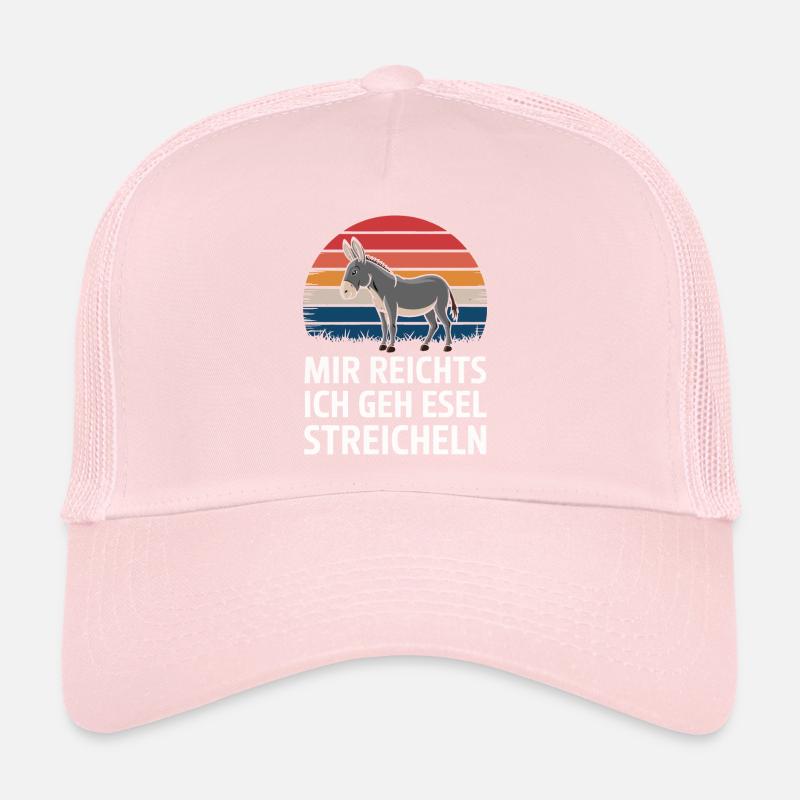Donkey Donkey Mule Muli Trucker Cap