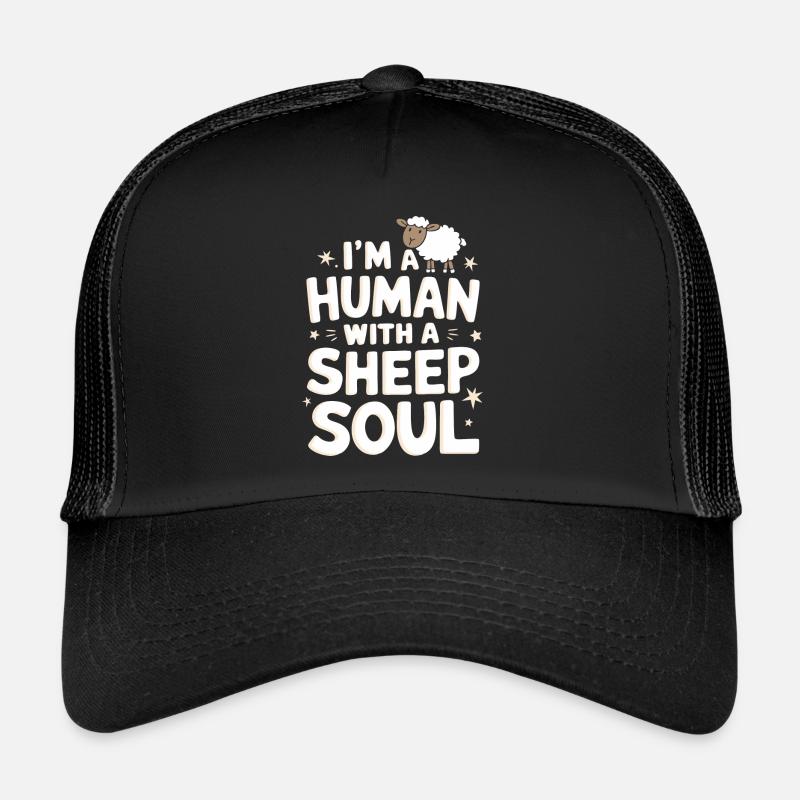 Sheep Sheep Farmer Lamb Farmer Trucker Cap