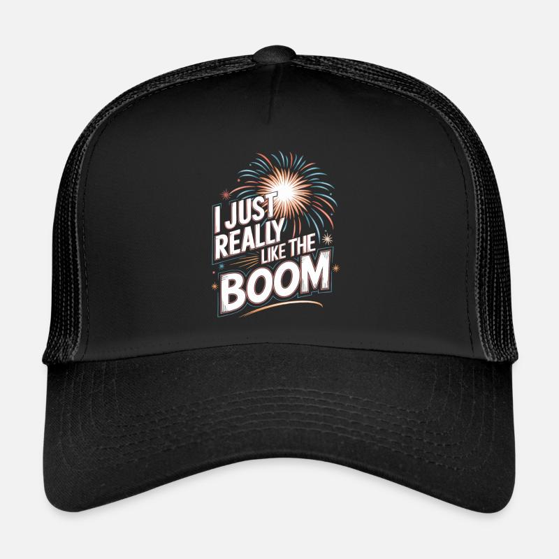 Pyrotechnics Fireworks Pyrotechnics Trucker Cap