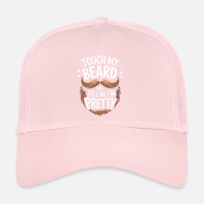 Bart Schnurrbart Bärtige Männer Trucker Cap