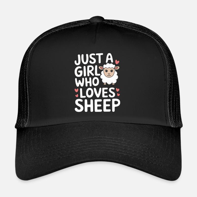 Sheep Sheep Farmer Lamb Farmer Trucker Cap