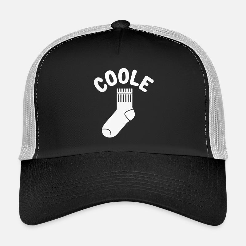 Cool sock - fun motivational design Trucker Cap