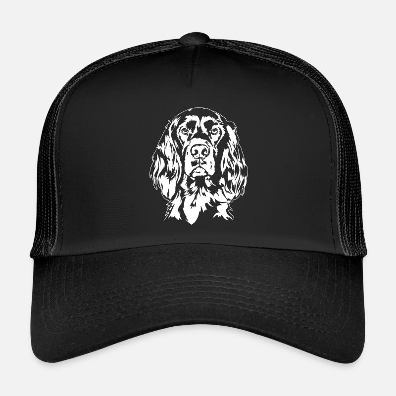 Setter Irlandais Chien Chasse Chiens Chiens Wilsigns Casquette trucker 
