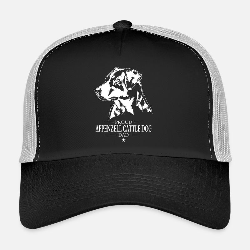Appenzell Cattle Dog Dad Hunde Wilsigns Trucker Cap