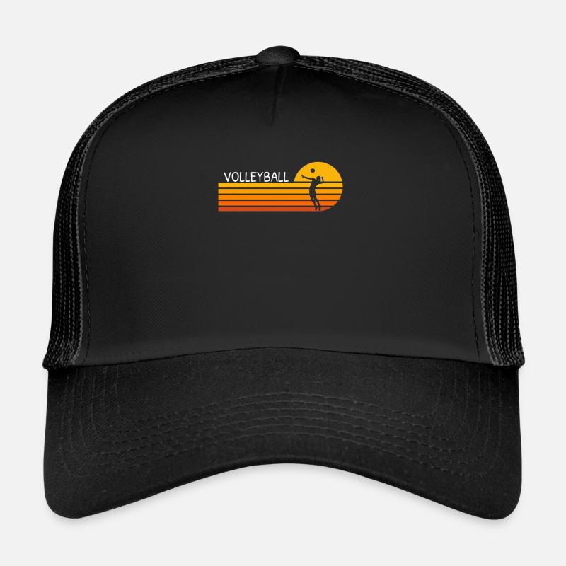 Volleyball rétro Sunset Casquette trucker 