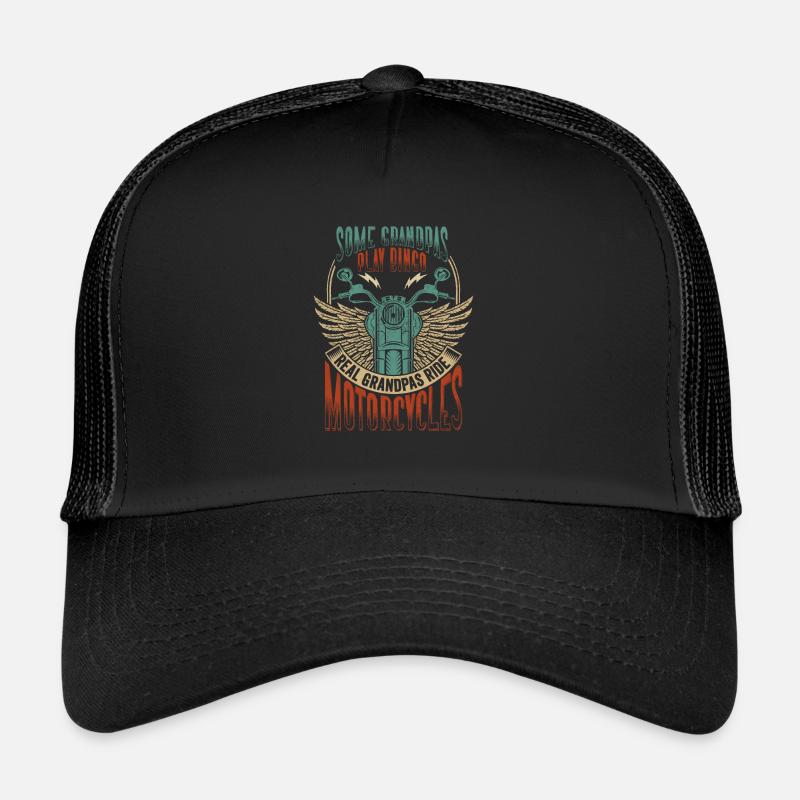 Motorrad Design mit Spaßfaktor - Opa Geschenkidee Trucker Cap