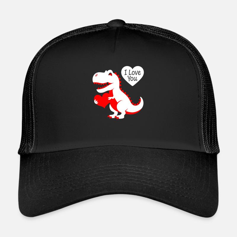 Baby-t-rex à contraste élevé Casquette trucker 