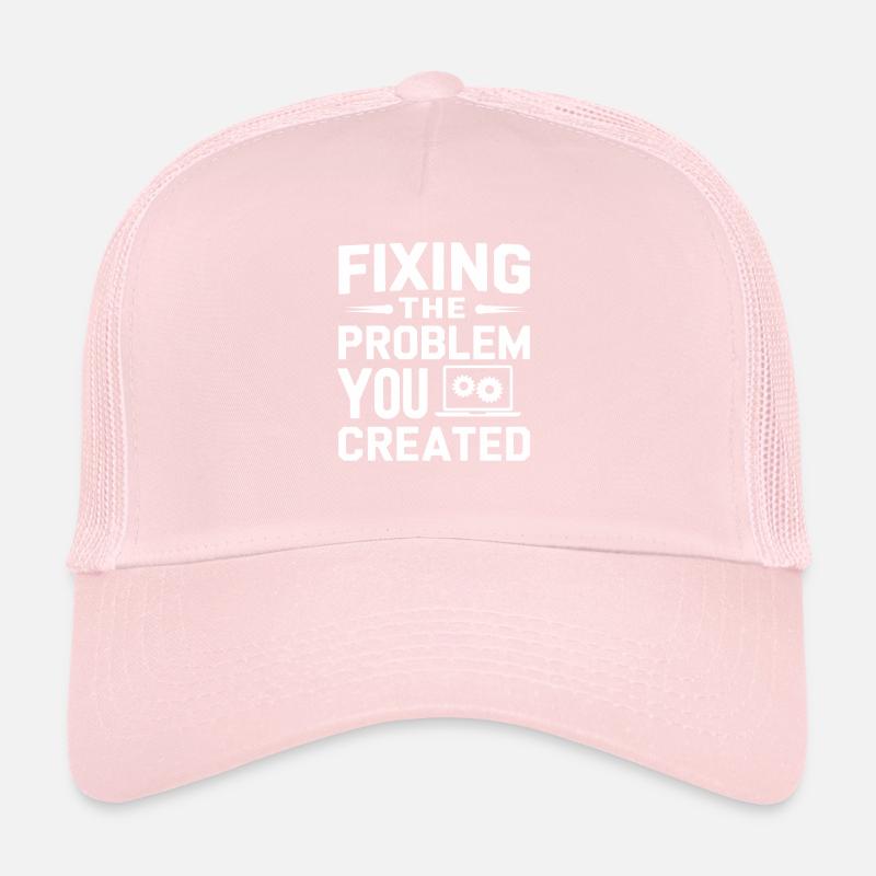 Support Administrateur Nerd Computer Tech Casquette trucker 