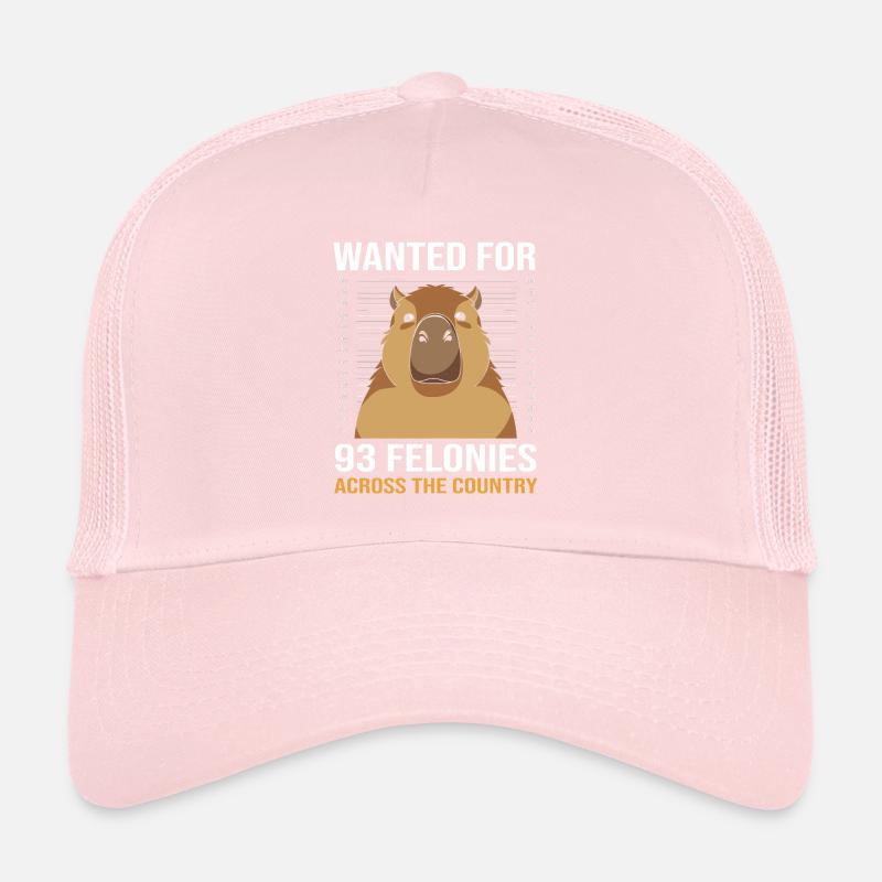 Capybara Capibara Casquette trucker 