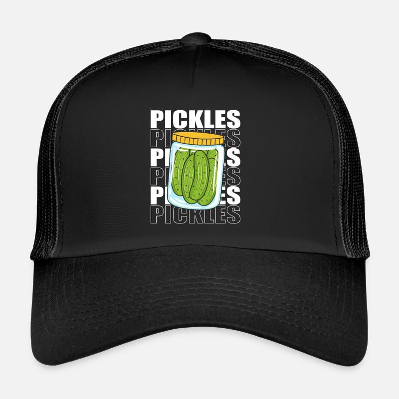 Concombre Cornichon de concombre Casquette trucker 