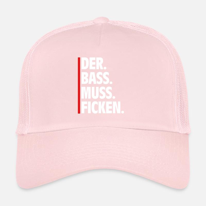 Dites que la basse doit baiser Track Rave Casquette trucker 