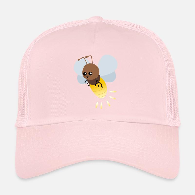Dessin animé mignon luciole Casquette trucker 