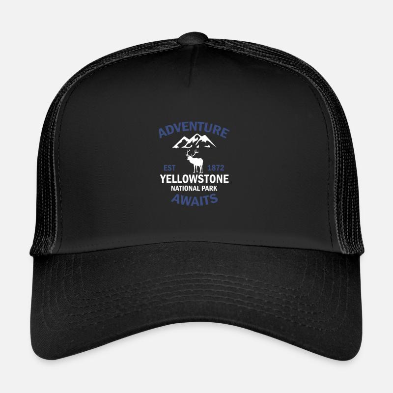 Le parc national de Yellowstone attend l'aventure Casquette trucker 
