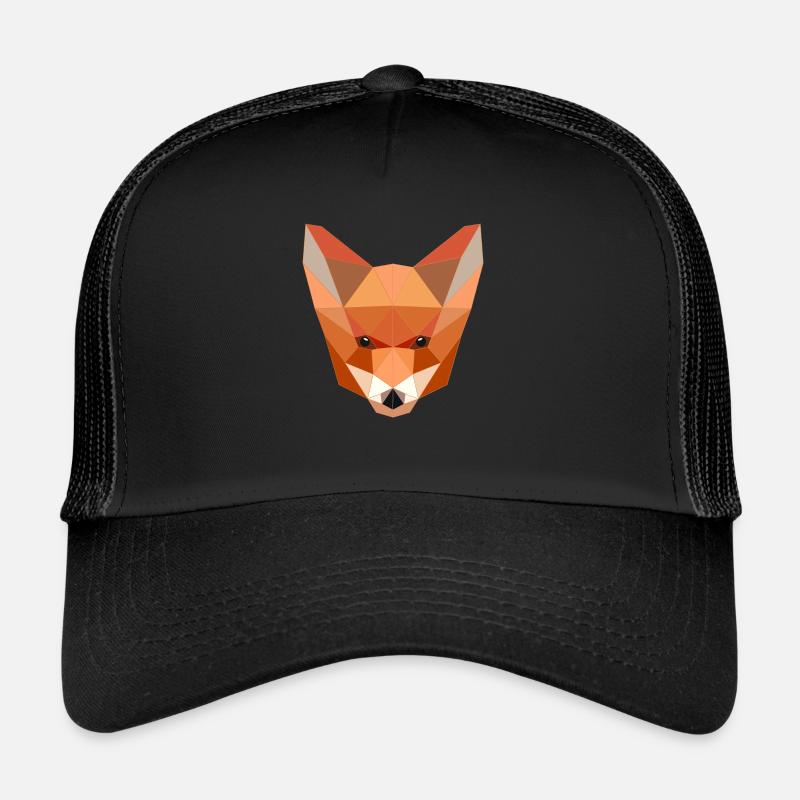 Fuchs Low Poly Trucker Cap