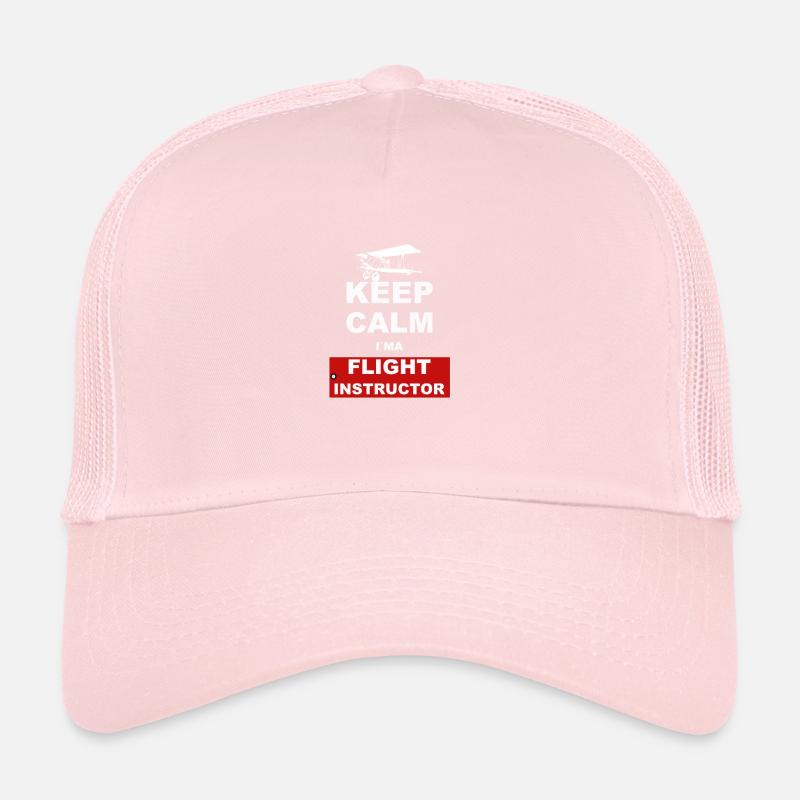 Pilots Flight Instructor Aviation Aircraft Trucker Cap