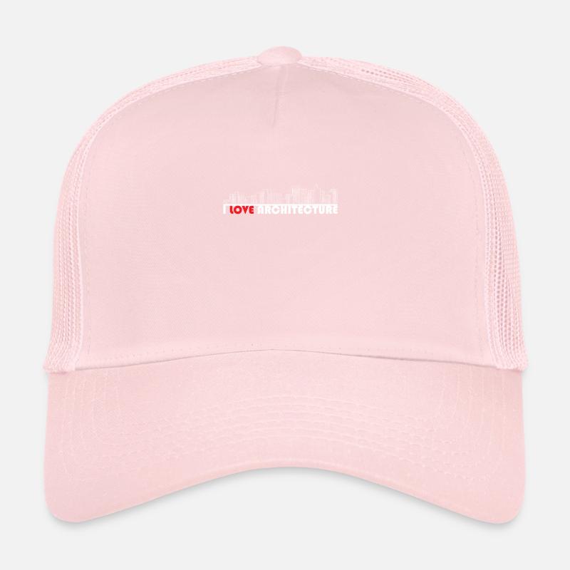 Architekt, Architektur, architect, i love Trucker Cap