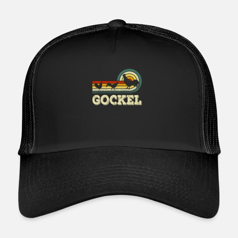 drôle de coq coq coq éleveur de poulet coq Casquette trucker 