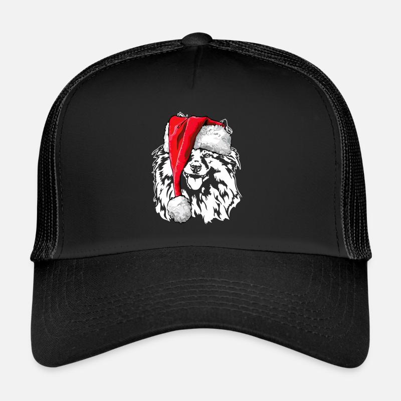 Père Noël Wolfsspitz Nikolaus Wilsigns Casquette trucker 