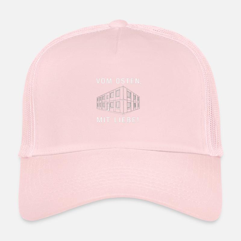 De l’amour de l’Est Allemagne de l’Est plaque Casquette trucker 