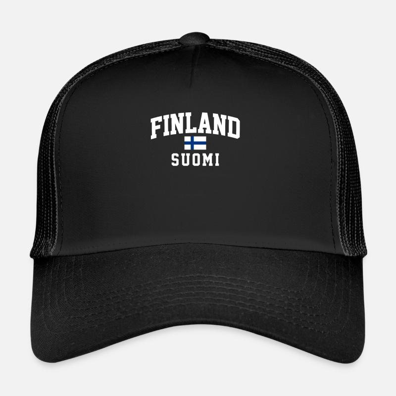 Unique Scandinavian art with Trucker Cap