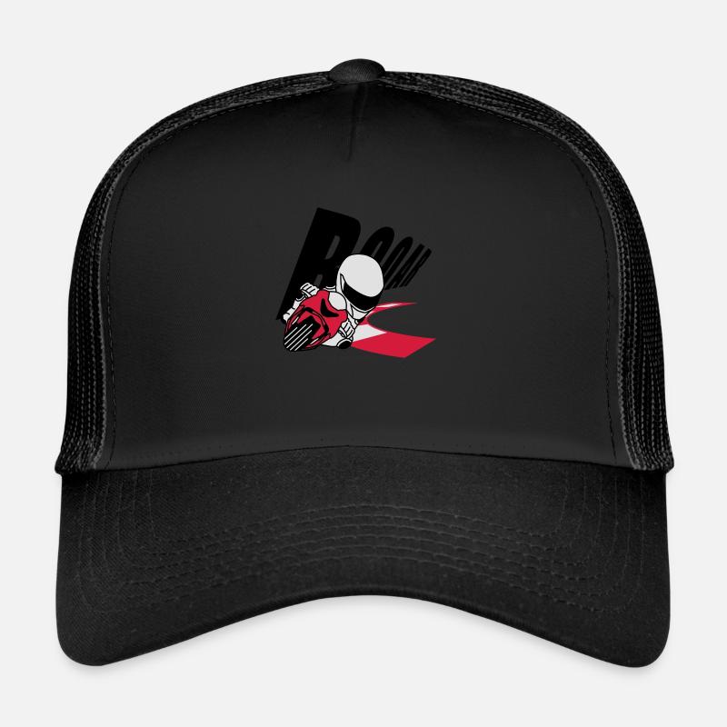 MOTO GP ROAR - Trucker Cap - black/black