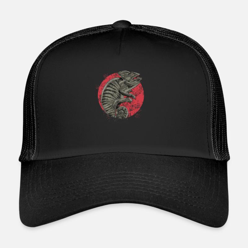 Chameleon in graubraun Trucker Cap