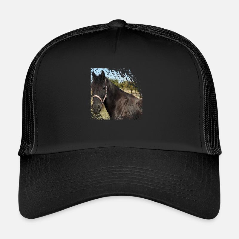 Wer möchte auf diesem Pferd nicht davonreiten? Trucker Cap