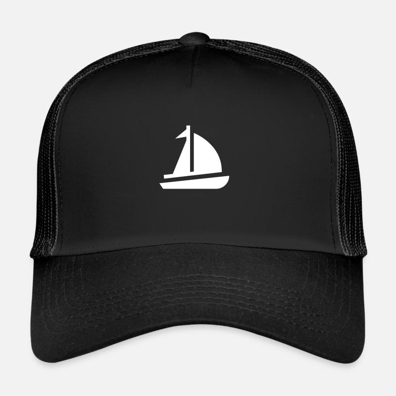 bateau à voile Casquette trucker 
