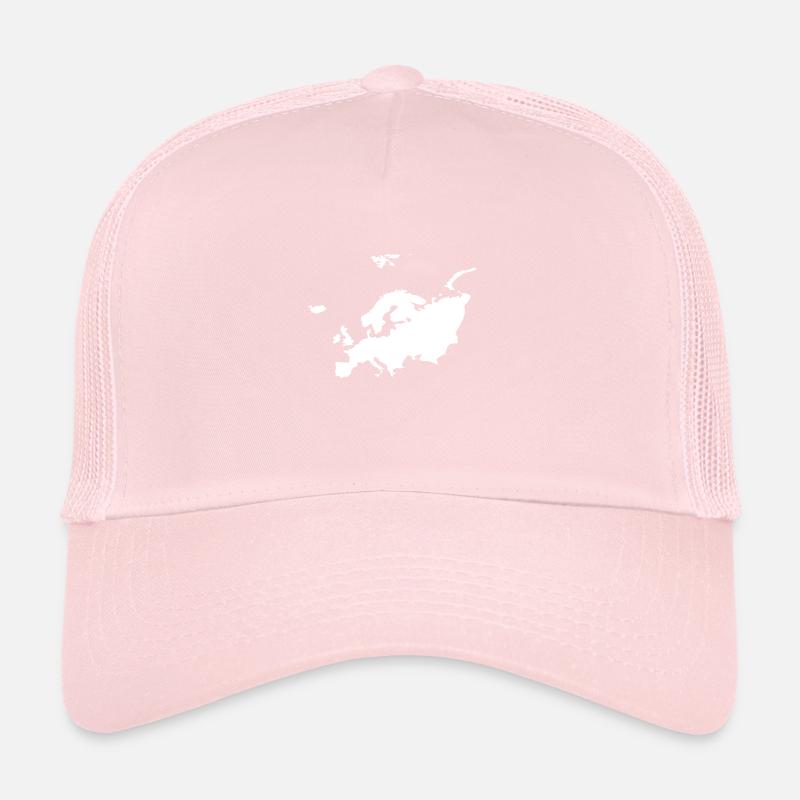 Carte de l'europe Casquette trucker 