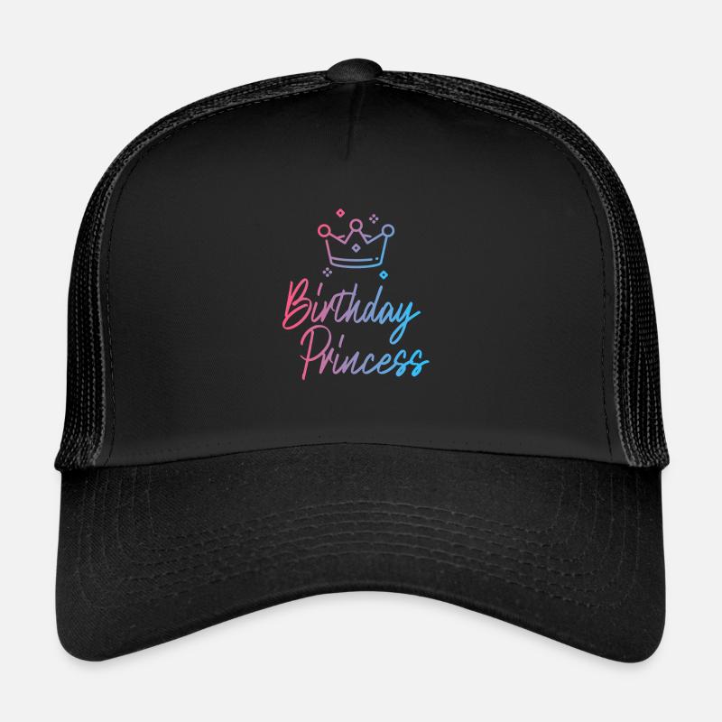 Princesse d'anniversaire Casquette trucker 