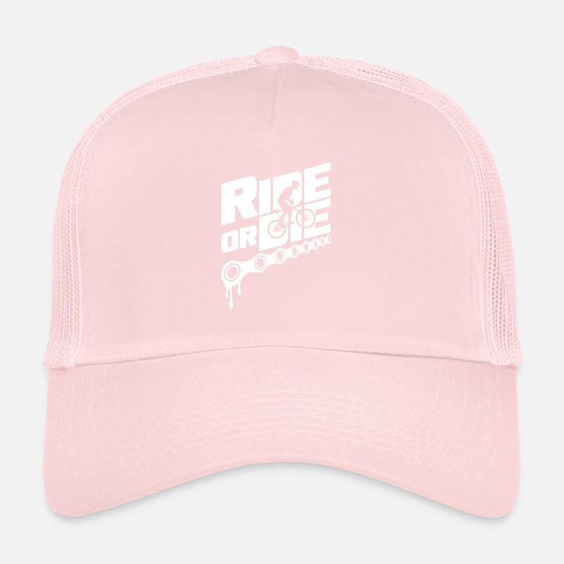 Ride or Die Mountainbiker VTT Vélo VTT Casquette trucker 
