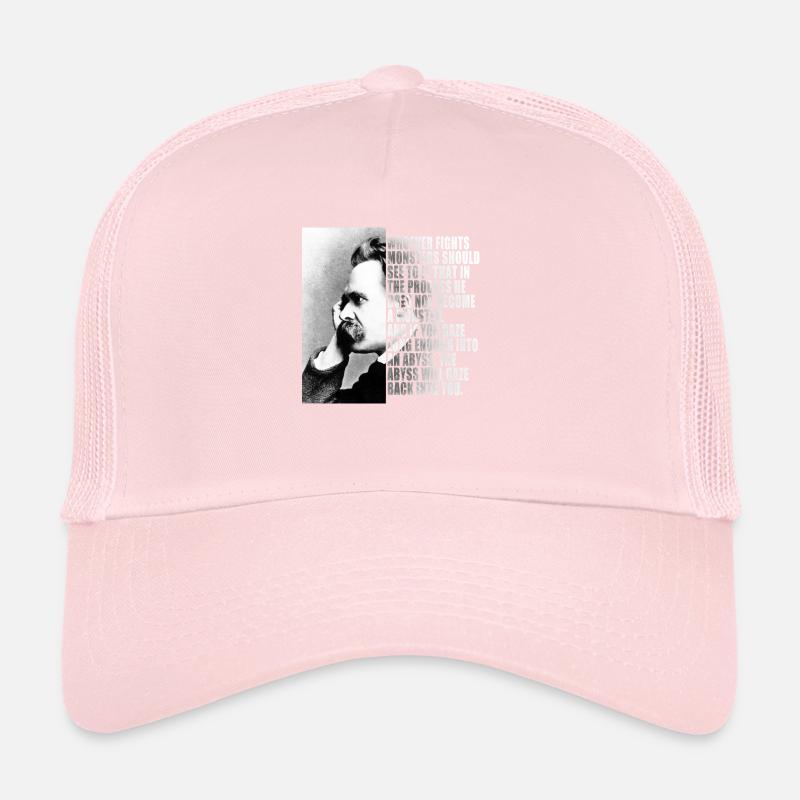 NIETZSCHE PHRASE Casquette trucker 