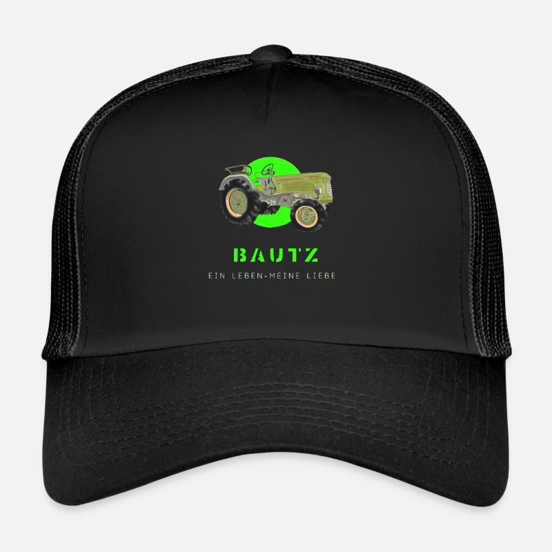BAUTZ - Trucker Cap - Schwarz/Schwarz