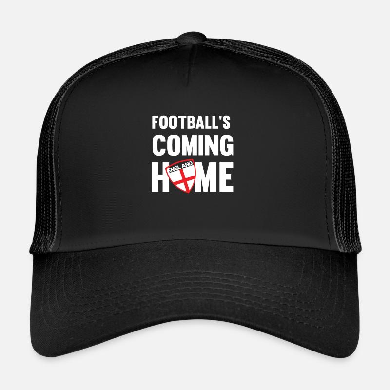 ENGLAND IT'S COMING HOME - Trucker Cap - black/black
