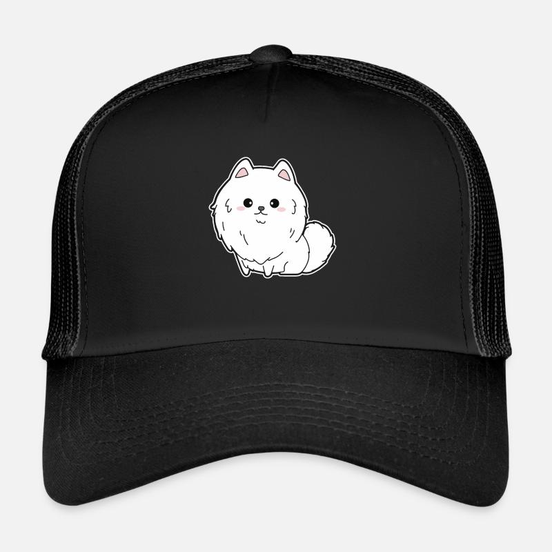 Zwergspitz - Trucker Cap - Schwarz/Schwarz