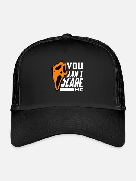 Scare Design Monster Masque - Casquette trucker  - noir/noir - Devant