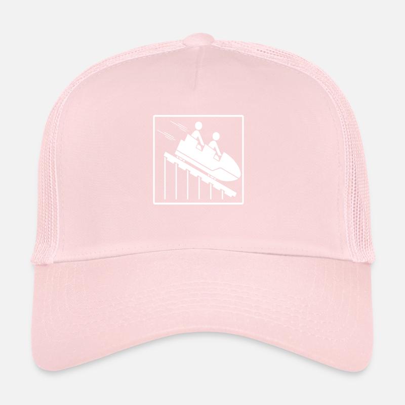 Rollercoaster Roller Coaster Trucker Cap