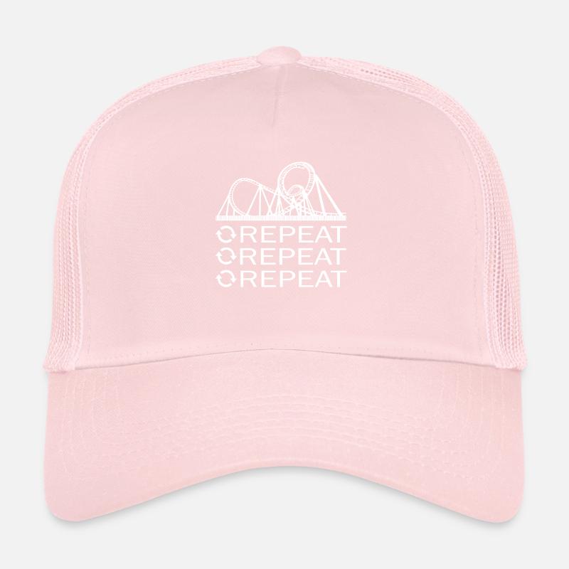 Rollercoaster montagnes russes Casquette trucker 