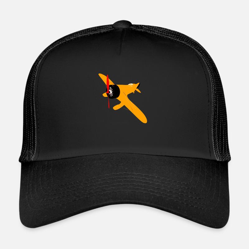 Avion à hélice monomoteur Casquette trucker 