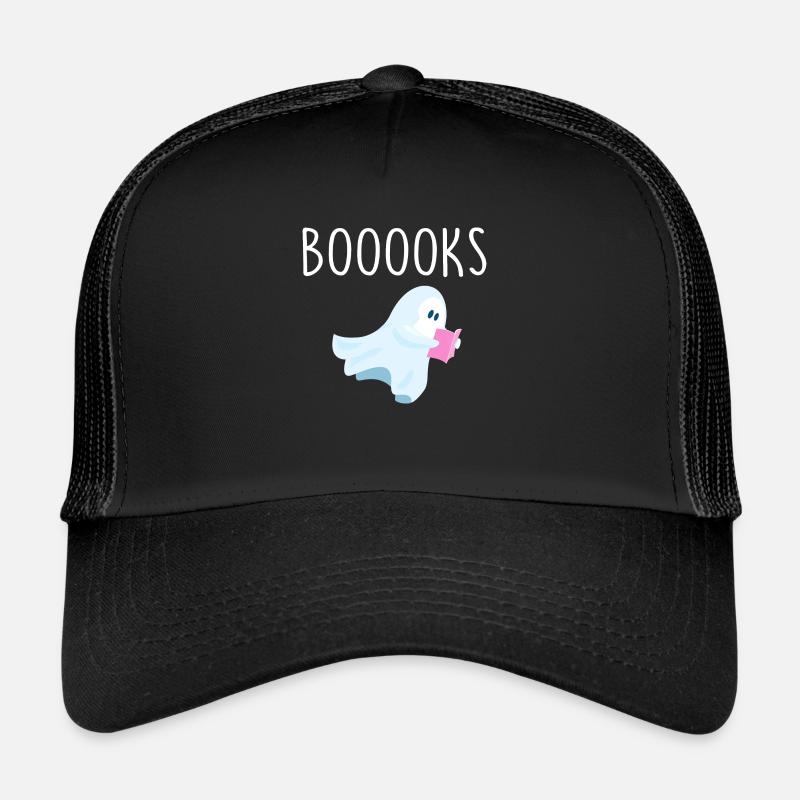 Booooks - Casquette trucker - noir/noir