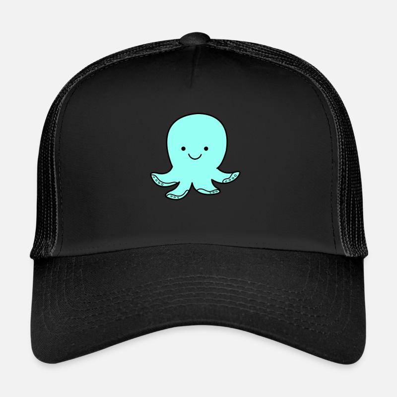 Sourire de poulpe Casquette trucker 