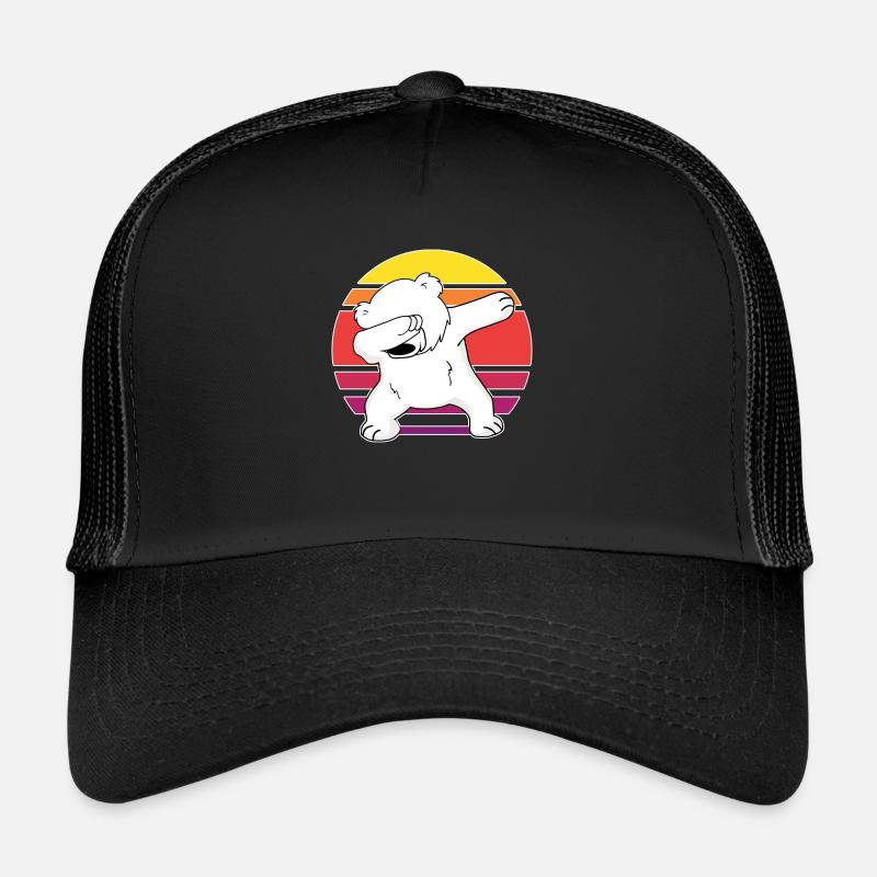 dab dabbing eisbär cool bärchen klima eisbären art Trucker Cap