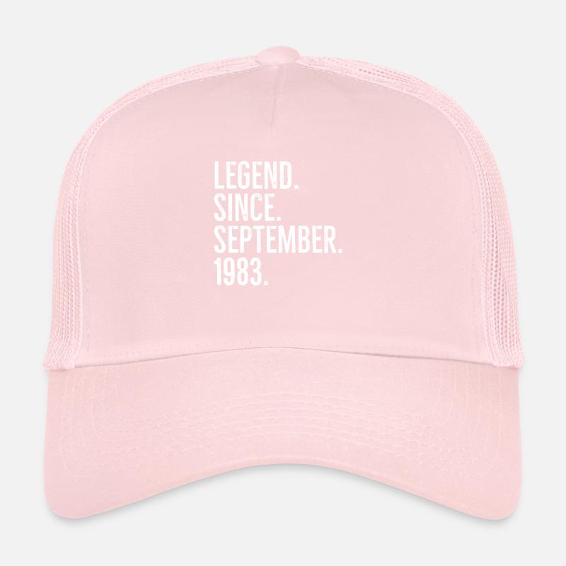 Légende depuis septembre 1983 Casquette trucker 