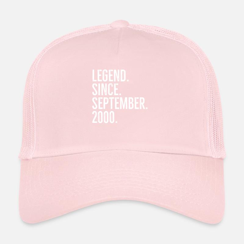 Légende depuis septembre 2000 Casquette trucker 