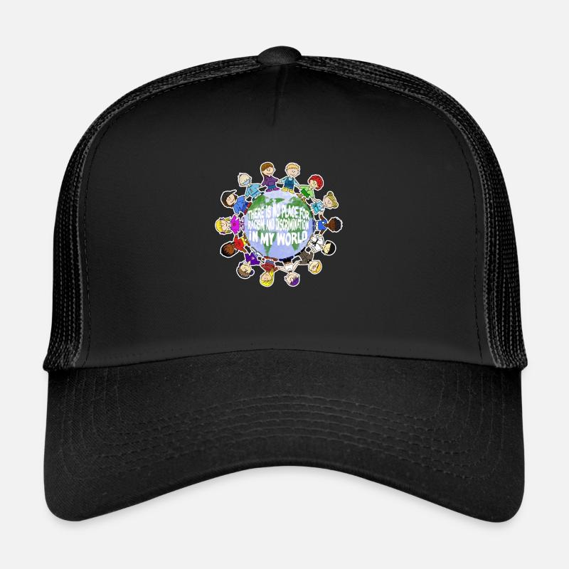 Racism - Trucker Cap - Schwarz/Schwarz